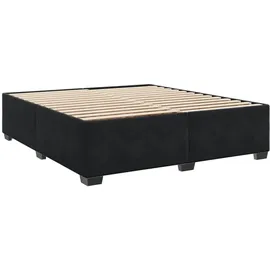 vidaXL Boxspringbett 180 x 200 cm Schwarz