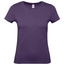 B & C B&C Collection Damen T-Shirt Tragen Sie Casual Cotton Top - Städtisch Purple (XL)