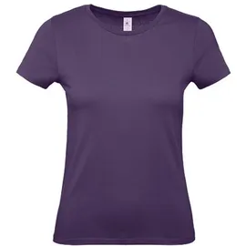 B & C B&C Collection Damen T-Shirt Tragen Sie Casual Cotton Top - Städtisch Purple (XL)