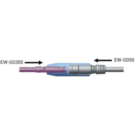 Shimano Adapterkabel SD300 zu SD50 Schwarz