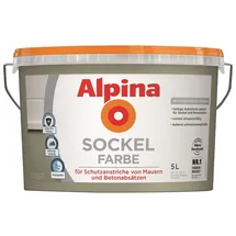 Alpina Sockelfarbe Grau matt 5 l