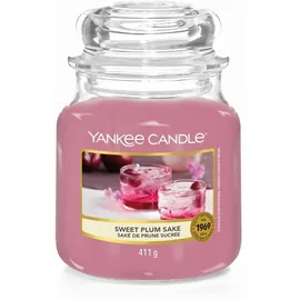 Yankee Candle Sweet Plum Sake Duftkerze 411 g lila