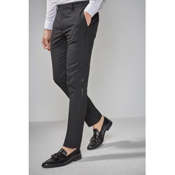 Next Smokinghose Smokinghose mit kontrastierendem Galon–Skinny Fit (1-tlg) schwarz 40