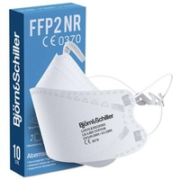 FFP2 Masken 100 Stück, mit Kopfband-Verlängerung und Nasenpolster, Einweg Gesichtsmasken, Atemschutzmaske 4-lagig, Mundschutz & Nasenschutz medizin