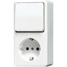 Jung 676AWW Elektroschalter Rocker switch Weiß (676AWW) - mit Wechselschalter, 250 V