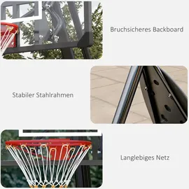 sportnow Basketballständer Stahl PC, PE