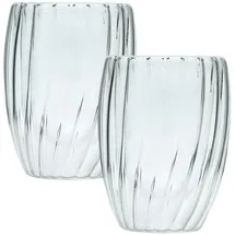 Intirilife Doppelwandiges Thermo Glas 0,21 l 2-tlg.