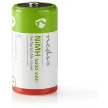 Nedis 2er Set NiMH C Akkus 1,2V 4000mAh HR14