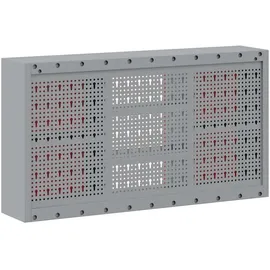 vidaXL Werkzeugschrank mit Stecktafel Wandmontage Rot 100x20x55 cm,