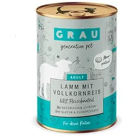 Grau Lamm mit Vollkornreis 6 x 400 g