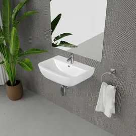 Sanicomfort Rekia Halbrundwaschbecken 60,9 x 44 cm