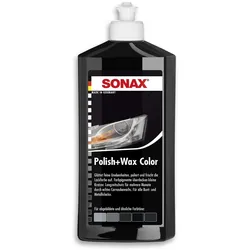 SONAX Polish & Wax Color NanoPro schwarz (500 ml) Lackpolitur  02961000