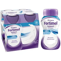 Fortimel Compact 2.4 Trinknahrung Neutral 4X125 ml Flüssigkeit