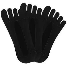 VIVANCE Feinfüßlinge 3 Paare Schwarz 35-38