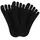 VIVANCE Feinfüßlinge 3 Paare Schwarz 35-38
