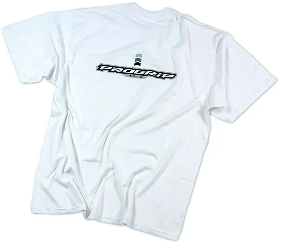 Progrip Logo Kurzarm-t-shirt - White - S