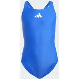adidas Solid Small Logo Badeanzug Semi Lucid Blue/White 110