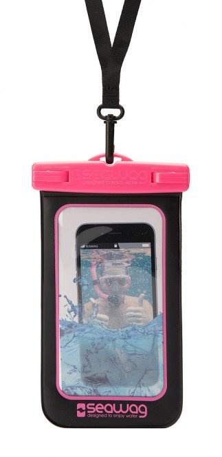 SEAWAG 5,7 WATERPROOF Smartphone Hülle black/pink