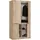 Akord Kleiderschrank S90 90 x 180 x 51 cm Sonoma Eiche