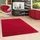 Snapstyle Hochflor Velours Teppich, Mona Rot, 200x250cm
