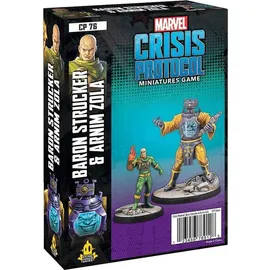 Atomic Mass Games Baron Strucker & Arnim Zola Figur Mehrfarbig