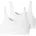 Bustier 2er-Pack Weiß 46