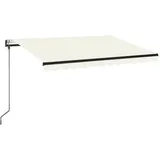 vidaXL Automatisch Gelenkarmmarkise 350 x 250 cm creme 3069087