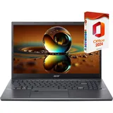 Acer A17-51, Core 7, 16GB DDR4-RAM, 2000GB SSD, Windows 11 Pro + MS Office 2024 Pro, (17.3"), Beleuchtete Tastatur, Nvidia GeForce RTX 2050 - Grau