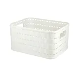 Aufbewahrungskorb COUNTRY 18 x 14 x 10 cm weiß