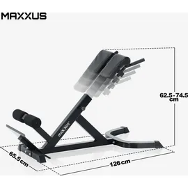 Maxxus Hyperextension Rückentrainer Schwarz