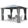 TOOLPORT Moonlight 3 x 3,65 m inkl. 4 Seitenteile Grau