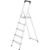 Hailo L40 Easyclix Trittleiter 8 Stufen - Silver - One Size