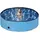 Relaxdays Hundepool 120x30 cm Dunkelblau/Hellblau/Schwarz