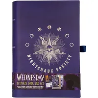 Blue Sky Research BlueSky Schreibset Wednesday - Geschenkebox "Nightshade Book"