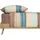 SCHIESSER Emilia Gestreift Petrol 135 x 200 cm + 80 x 80 cm