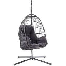 Outdoor Edge XABI Hängesessel 110 x 198 x 108 cm Dunkelgrau