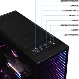 Kiebel Gaming-PC Raptor 12 Intel Core i9 2,5 GHz 32 GB RAM 2 TB SSD NVIDIA RTX 5060 Ti Win 11