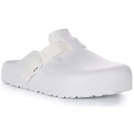 Birkenstock Boston Eva, Unisex-Erwachsene Clogs, Weiß (White), 38 EU – 38 EU Schmal