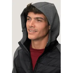 HAKRO Hybrid-Jacke 865 Maine - schwarz - XXL