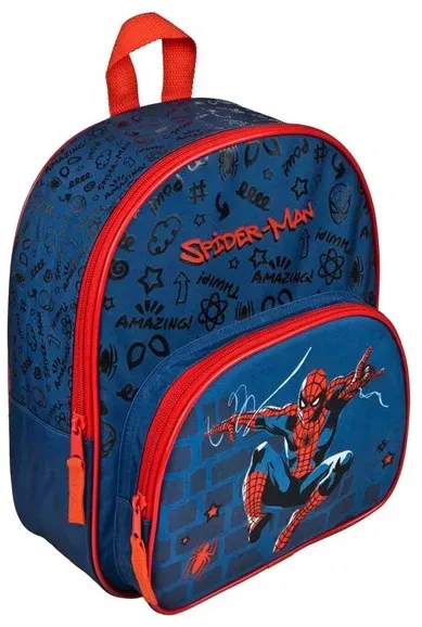 Spider-Man School Backpack with Front Pocket