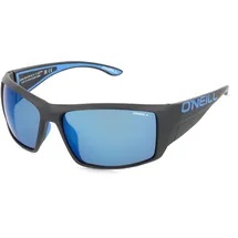 O'Neill ONS 9019 2.0 Unisex-Sonnenbrille Vollrand Quadratisch Kunststoff-Gestell, schwarz