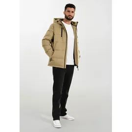 Arctic Seven Winterjacke "ASHuysk", Herren, Gr. 3XL, beige, Obermaterial: 100% Polyester. Futter: 100% Polyester. Wattierung: 100% Polyester. Ärmelfutter: 100% Polyester, Jacken Winterjacke, aus wasserabweisendem Obermaterial