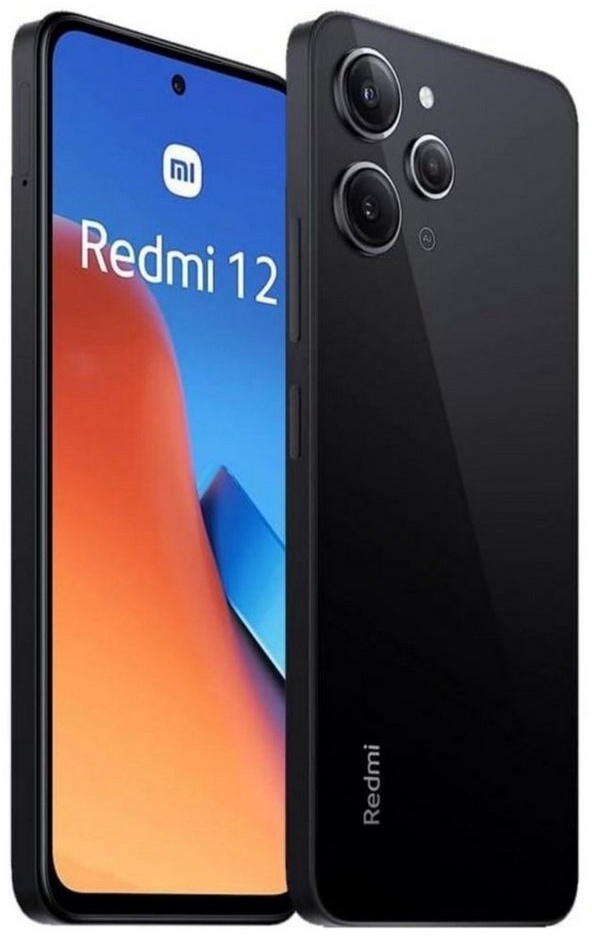 Xiaomi Redmi 12 Smartphone (6,79 Zoll, 128 GB Speicherplatz, 50 MP Kamera) schwarz