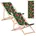 GB183 Liegestuhl x x 40 Wassermelone