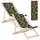 GreenBlue GB183 Liegestuhl 105 x 57 x 40 cm Wassermelone