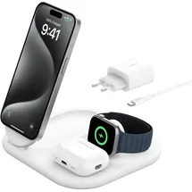 Belkin BoostCharge Qi2 15W magn.Ladestation weiß