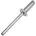 Gesipa Stahl/Stahl 8 25 250 Stück