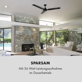 Klarstein Spin Doctor Deckenventilator schwarz