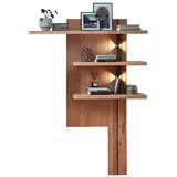 Wohnconcept Wandpaneel Donna Holz Braun Wildeiche