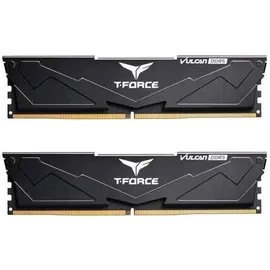 Team Group Vulcan schwarz UDIMM 32GB Kit DDR5-6400 CL40-40-40-84 - FLBD532G6400HC40BDC01